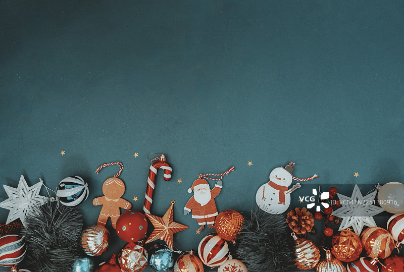 圣诞快乐，新年快乐！圣诞贺卡图片素材