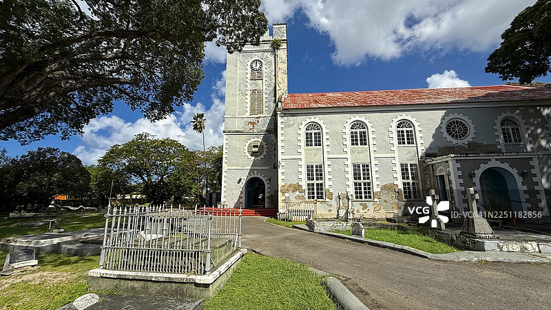 圣玛丽圣公会教堂及墓地图片素材