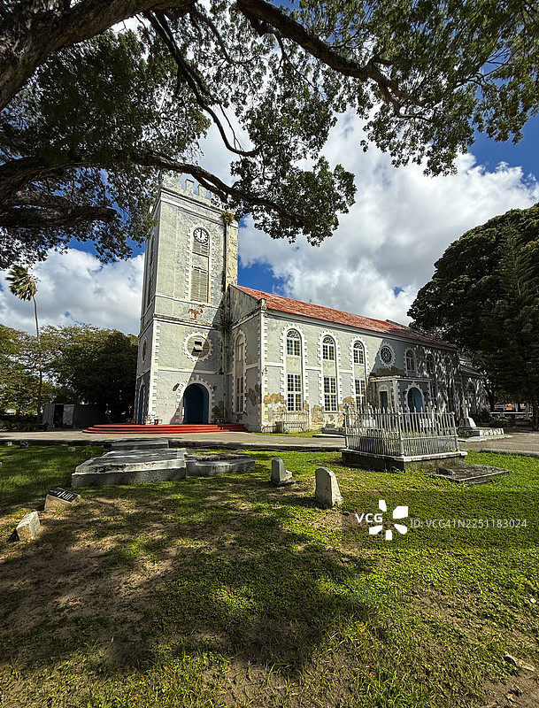 圣玛丽安立甘教堂和墓地图片素材