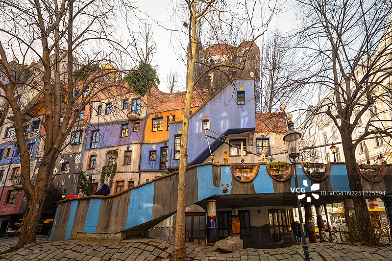 百水公寓图片素材