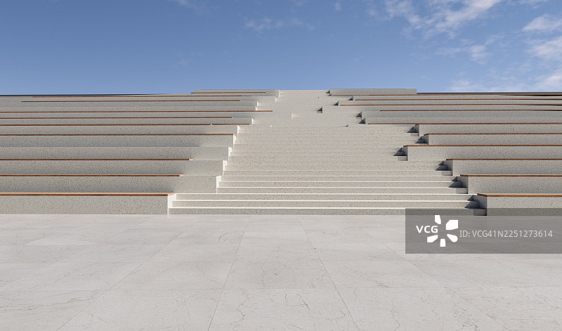 户外露天剧场楼梯图片素材