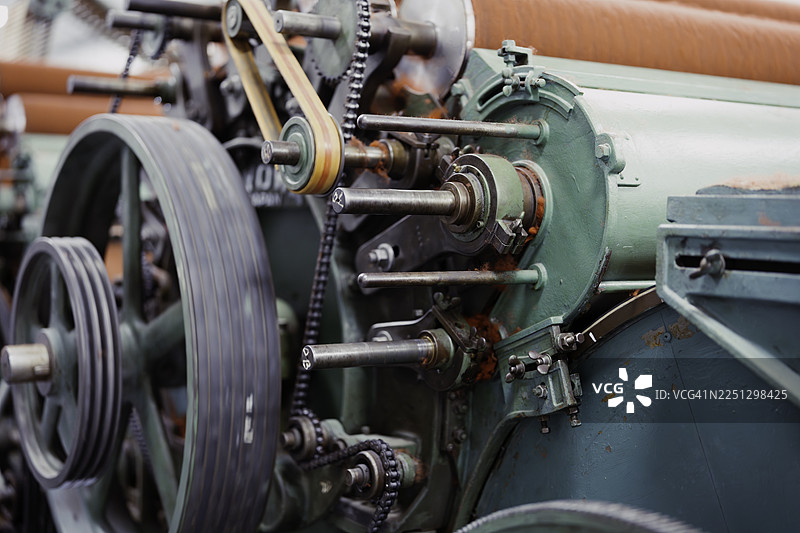 羊绒纱线纺织厂图片素材