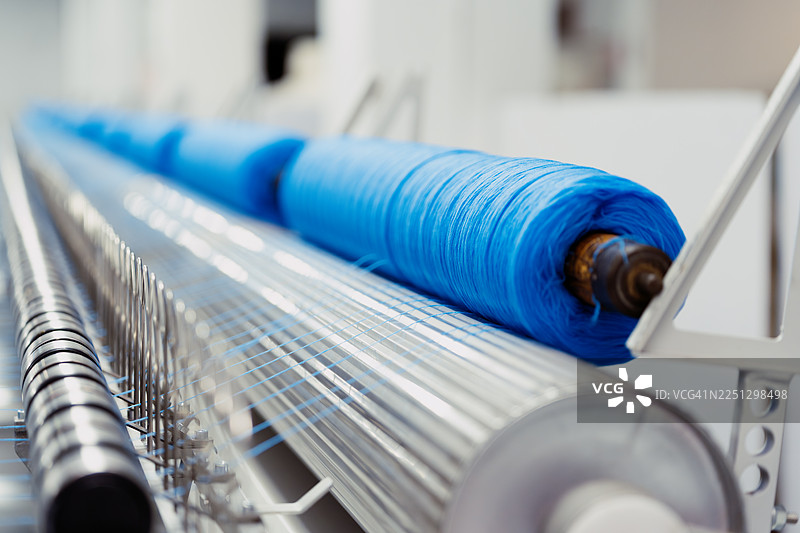 纱线制造厂图片素材