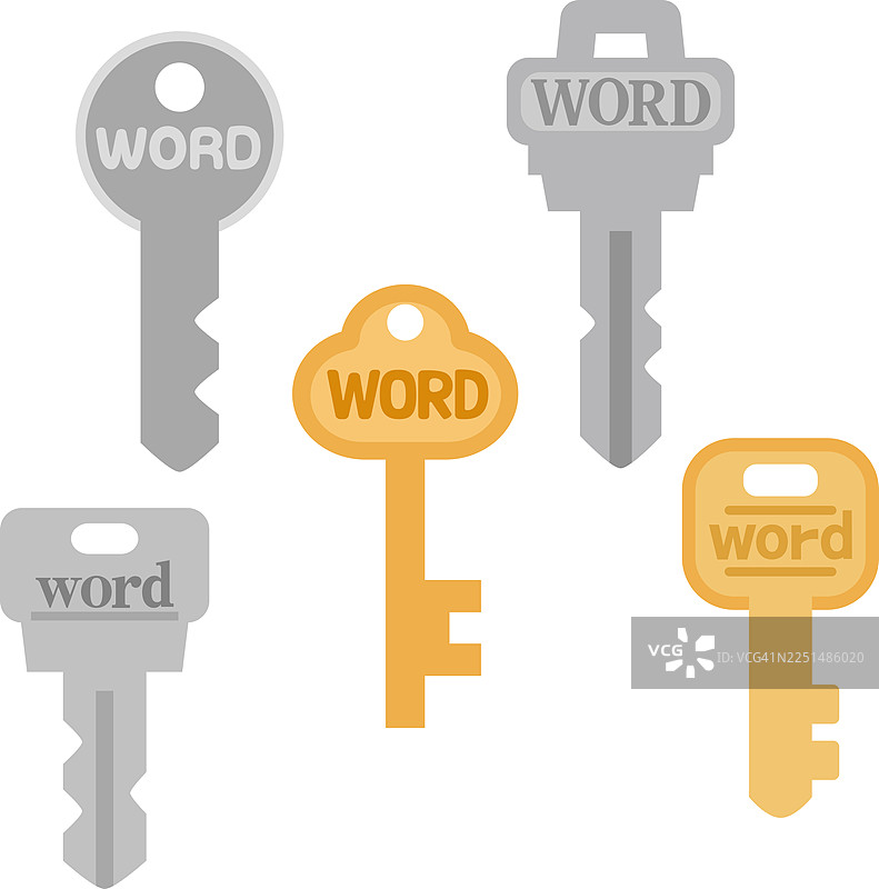 关键词图片素材