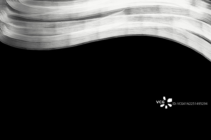 手绘水彩笔触，黑色背景图片素材