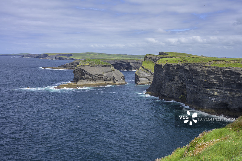 爱尔兰克莱尔郡基尔基悬崖图片素材