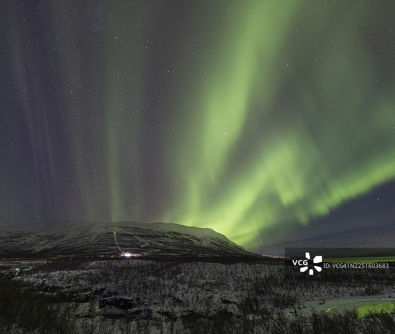 北极光图片素材