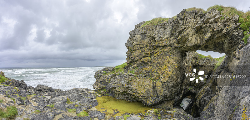 爱尔兰多尼戈尔郡邦多兰的仙女桥图片素材