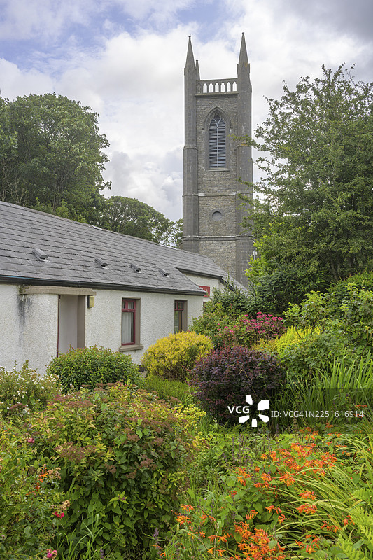 爱尔兰斯莱戈郡德拉姆克利夫教堂图片素材
