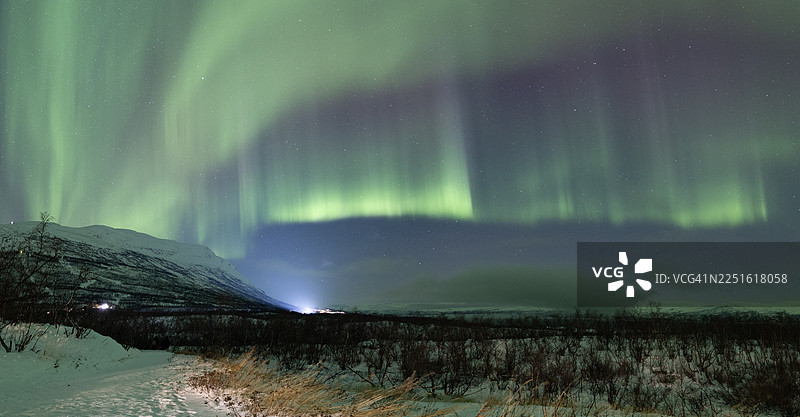 北极光图片素材