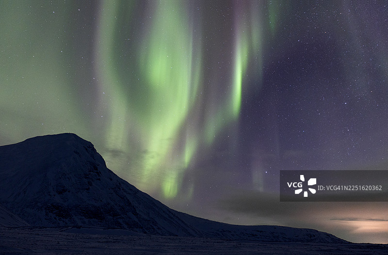 北极光图片素材