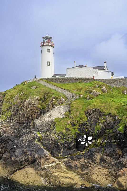 爱尔兰多尼戈尔郡法纳德法纳德角灯塔图片素材