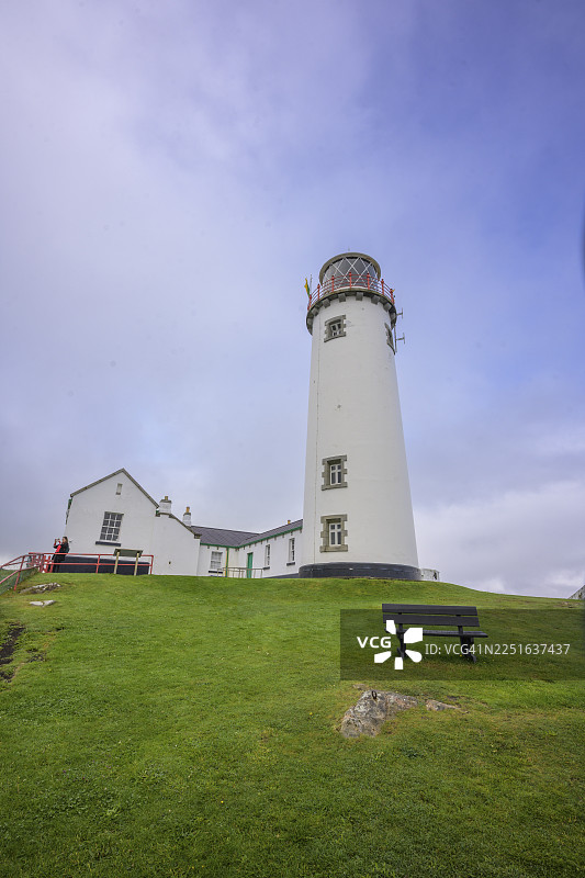 爱尔兰多尼戈尔郡法纳德的法纳德角灯塔图片素材
