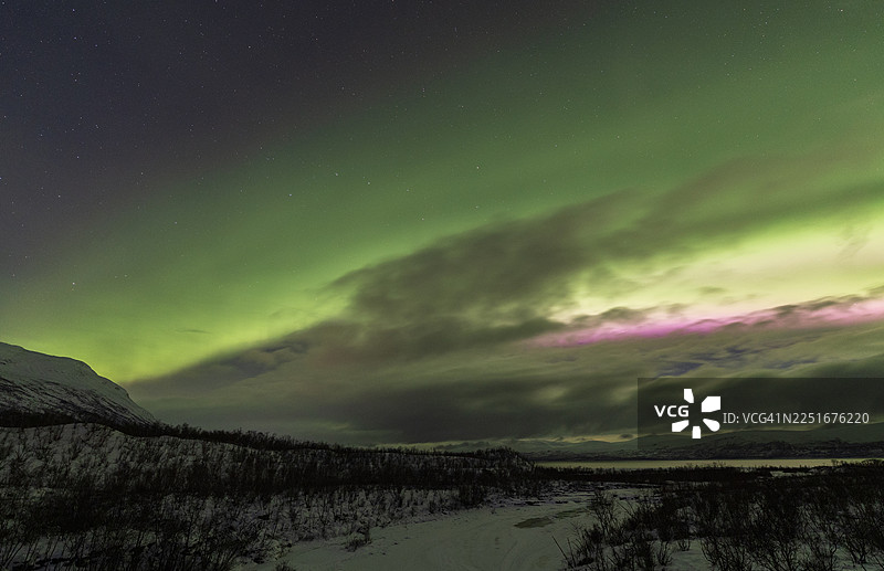 北极光图片素材