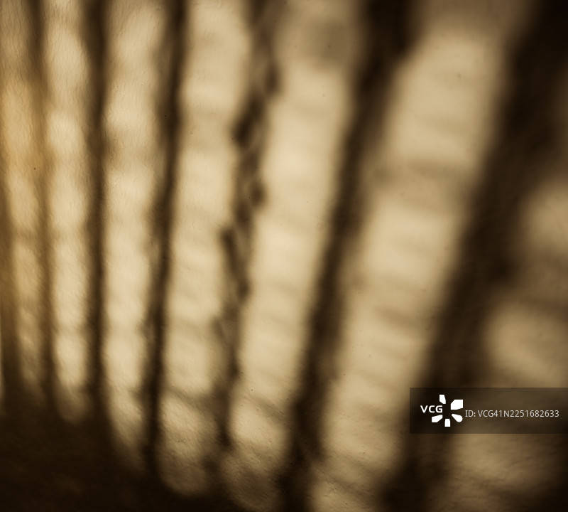 几何图形的阴影。象征着安全、保护。图片素材