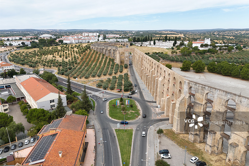阿莫雷拉渡槽，埃尔瓦斯图片素材