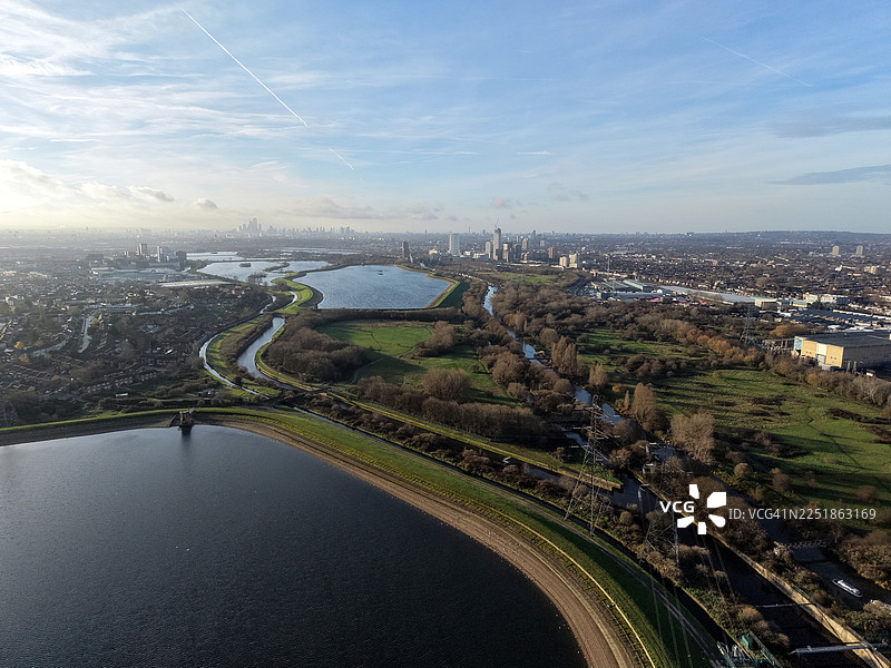 托特纳姆沼泽地和班伯里水库图片素材