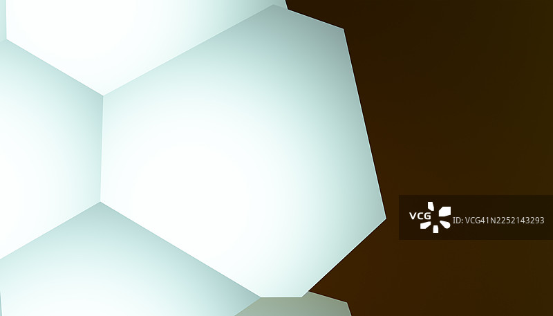 现代几何图案抽象金色六边形背景图片素材