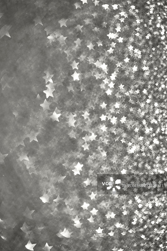 银白色云朵舞者闪光亮片星空散景灯光背景图片素材