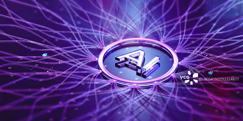 人工智能助手概念图片素材