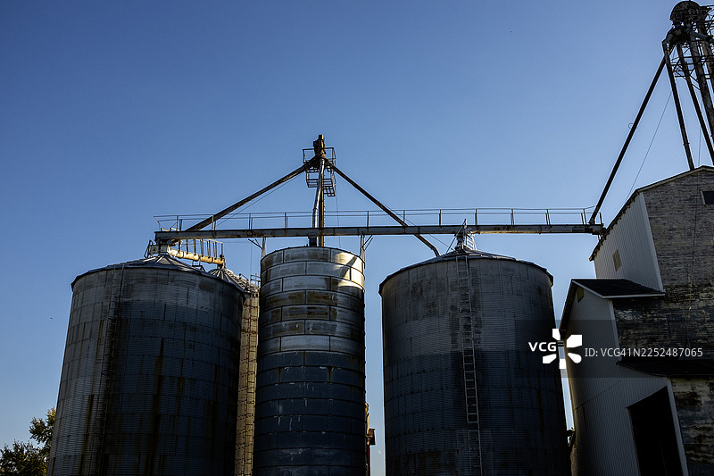谷物储存图片素材