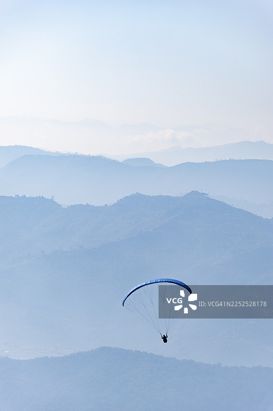 滑翔伞图片素材