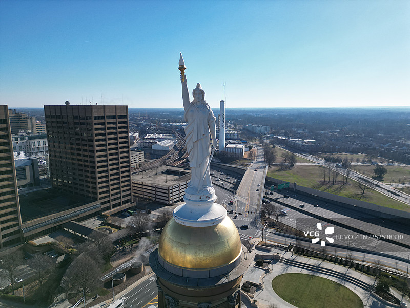 亚特兰大佐治亚州议会大厦图片素材