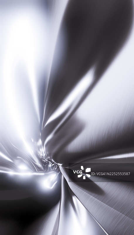 抽象金属隧道涡流代表数据流图片素材