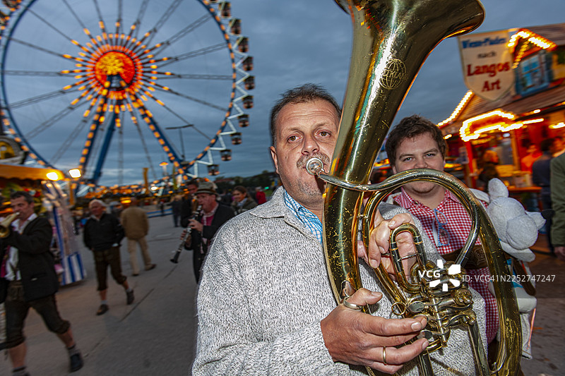 慕尼黑啤酒节，慕尼黑，日常生活图片素材