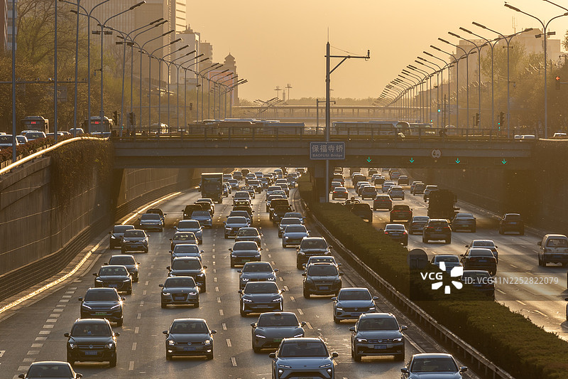 北京城市交通，中国图片素材