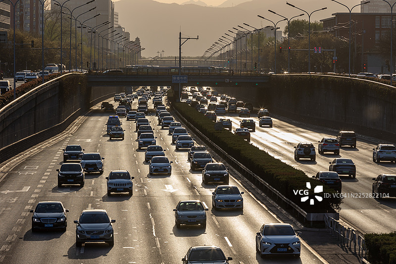 北京城市交通，中国图片素材