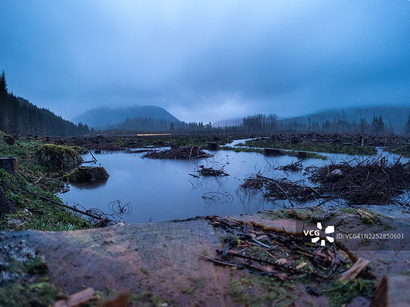 被淹没的本莫尔图片素材