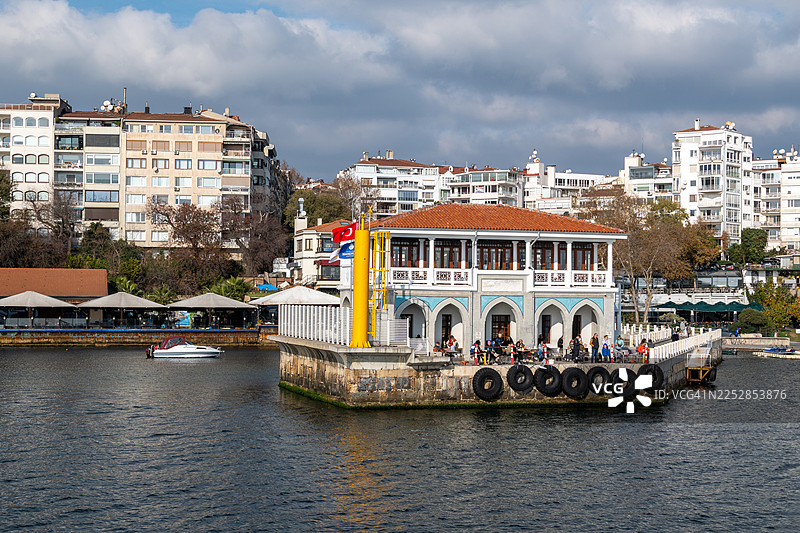 莫达码头宁静的片刻图片素材