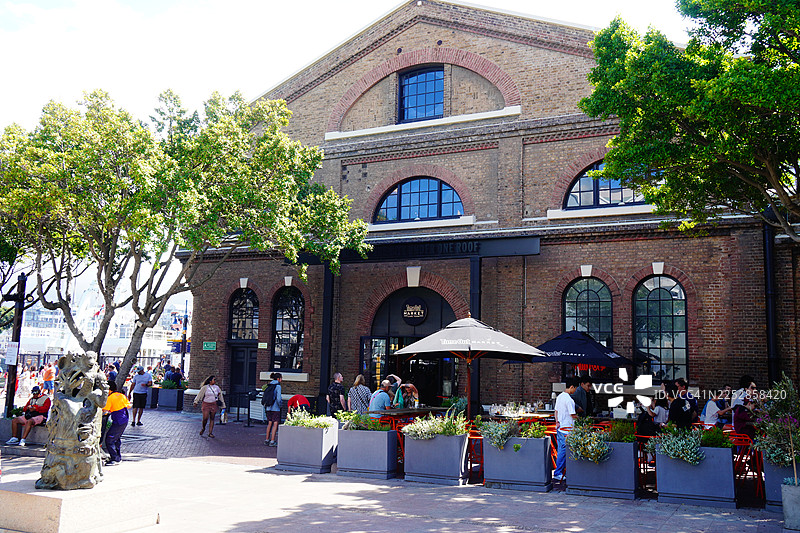 南非开普敦，仓储区，Time Out Market，美食广场图片素材