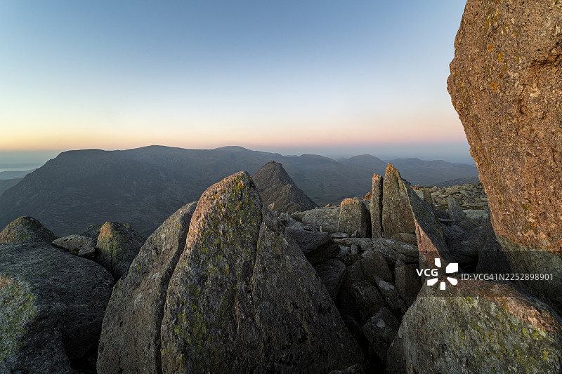 格莱德鲁山脉的景色图片素材