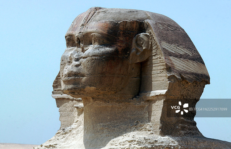 吉萨狮身人面像图片素材