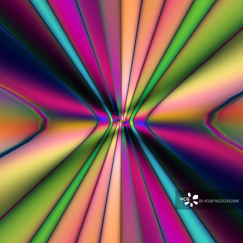 多彩迷幻放射状爆炸背景 星爆霓虹光线 3D光轨 漩涡 万花筒 时髦派对 光谱 超现实 爆炸图片素材