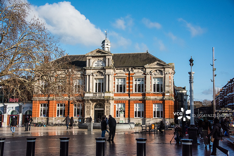 布里克斯顿泰特图书馆的外观图片素材