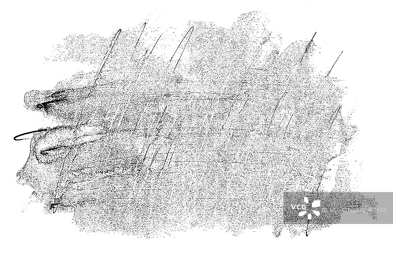 墨水笔触。颗粒感的颓废抽象背景。图片素材