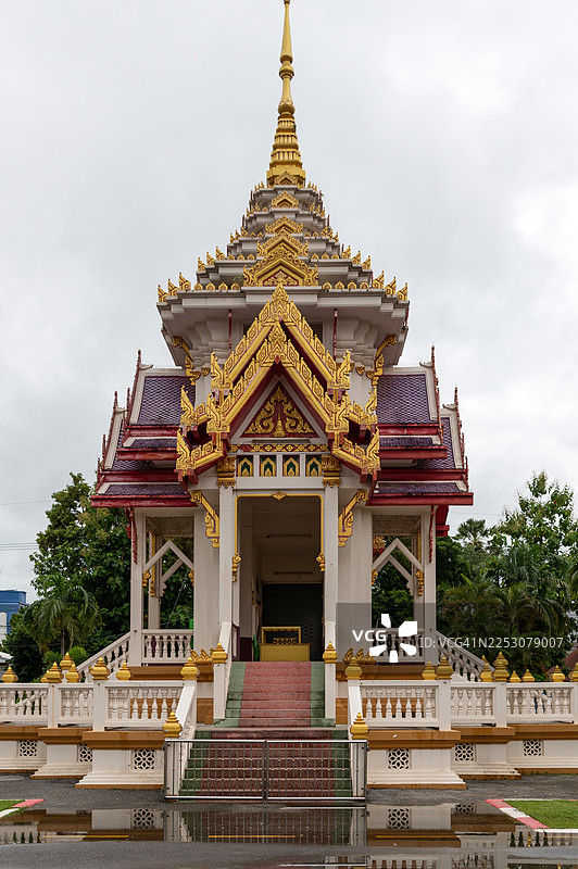 火葬场，菩提寺，乌隆他尼图片素材