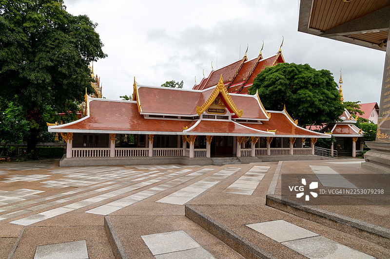 亭子，波提索蓬寺，乌隆他尼图片素材