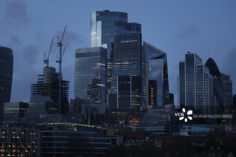 伦敦金融城图片素材