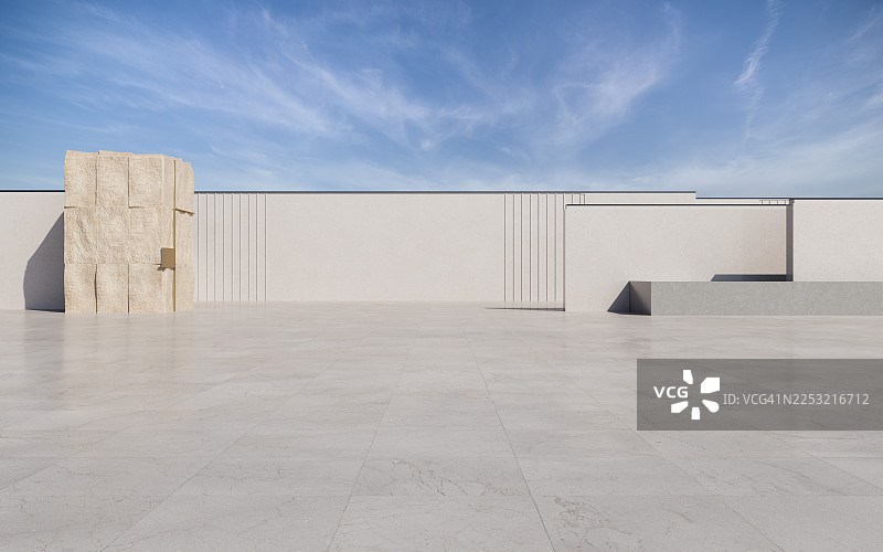 现代建筑开放空间图片素材