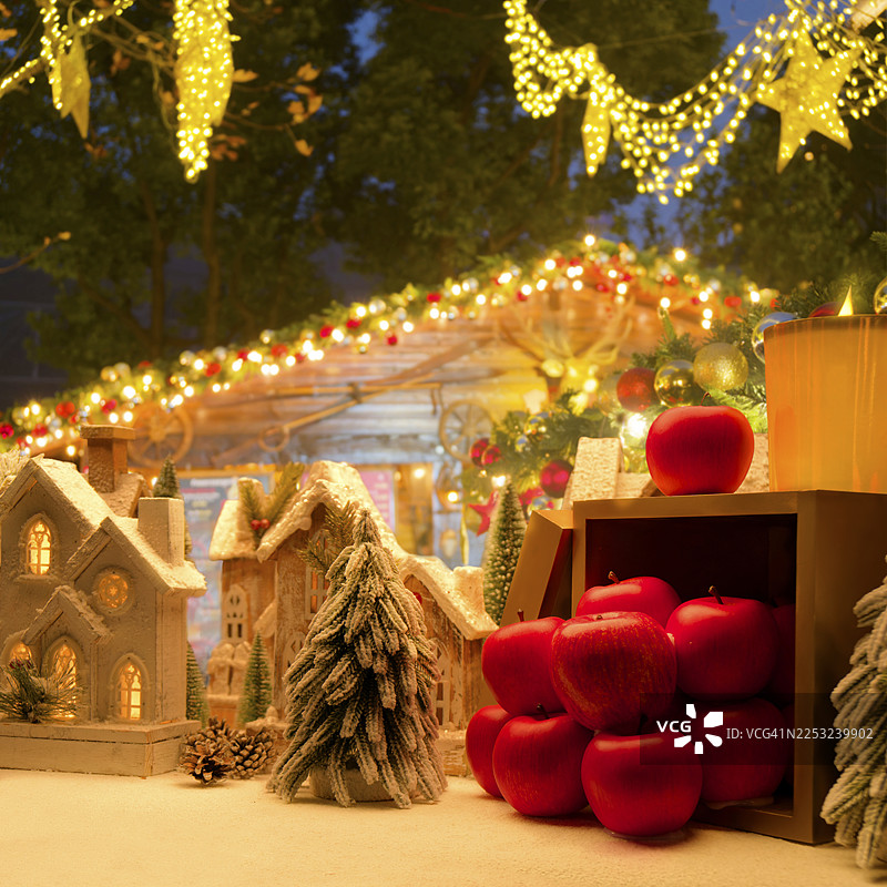 节日气氛，为圣诞节装饰图片素材