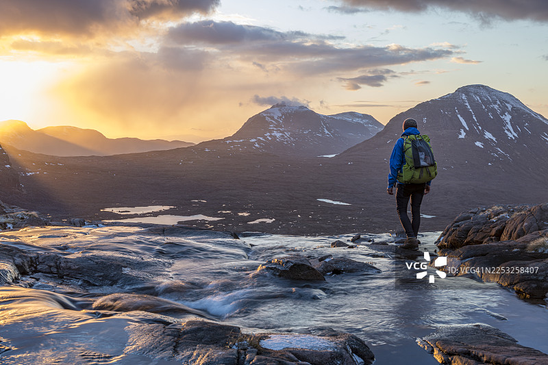 徒步穿越凯普·沃拉斯小径图片素材