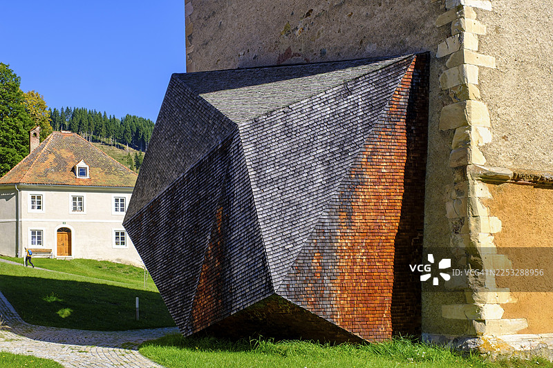 圣兰伯特修道院圣彼得教堂,施蒂利亚州,奥地利图片素材