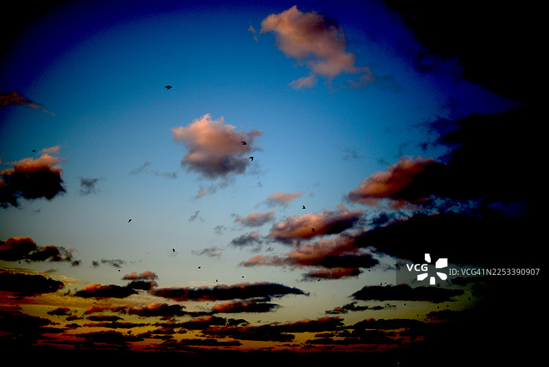 北卡罗来纳州的壮丽天空图片素材