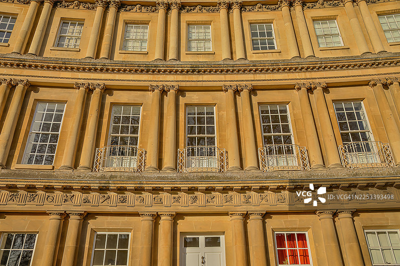 英国萨默塞特郡巴斯马戏团图片素材