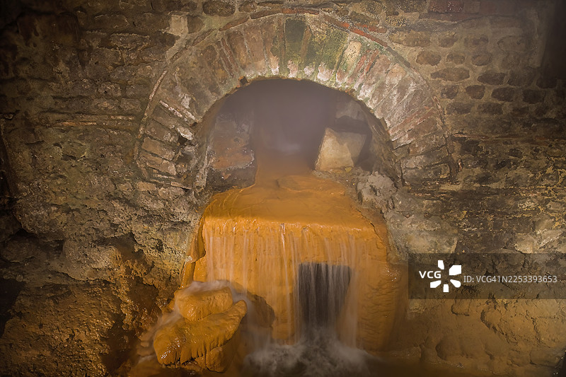 罗马浴场，巴斯，萨默塞特，英国图片素材