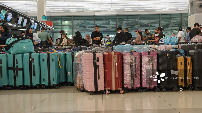 印度尼西亚雅加达的苏加诺-哈达国际机场图片素材